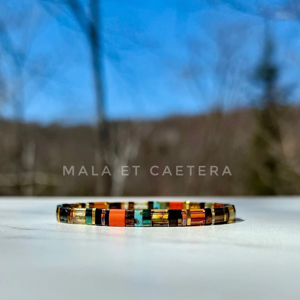 Japanese Miyuki Tila Bracelet
